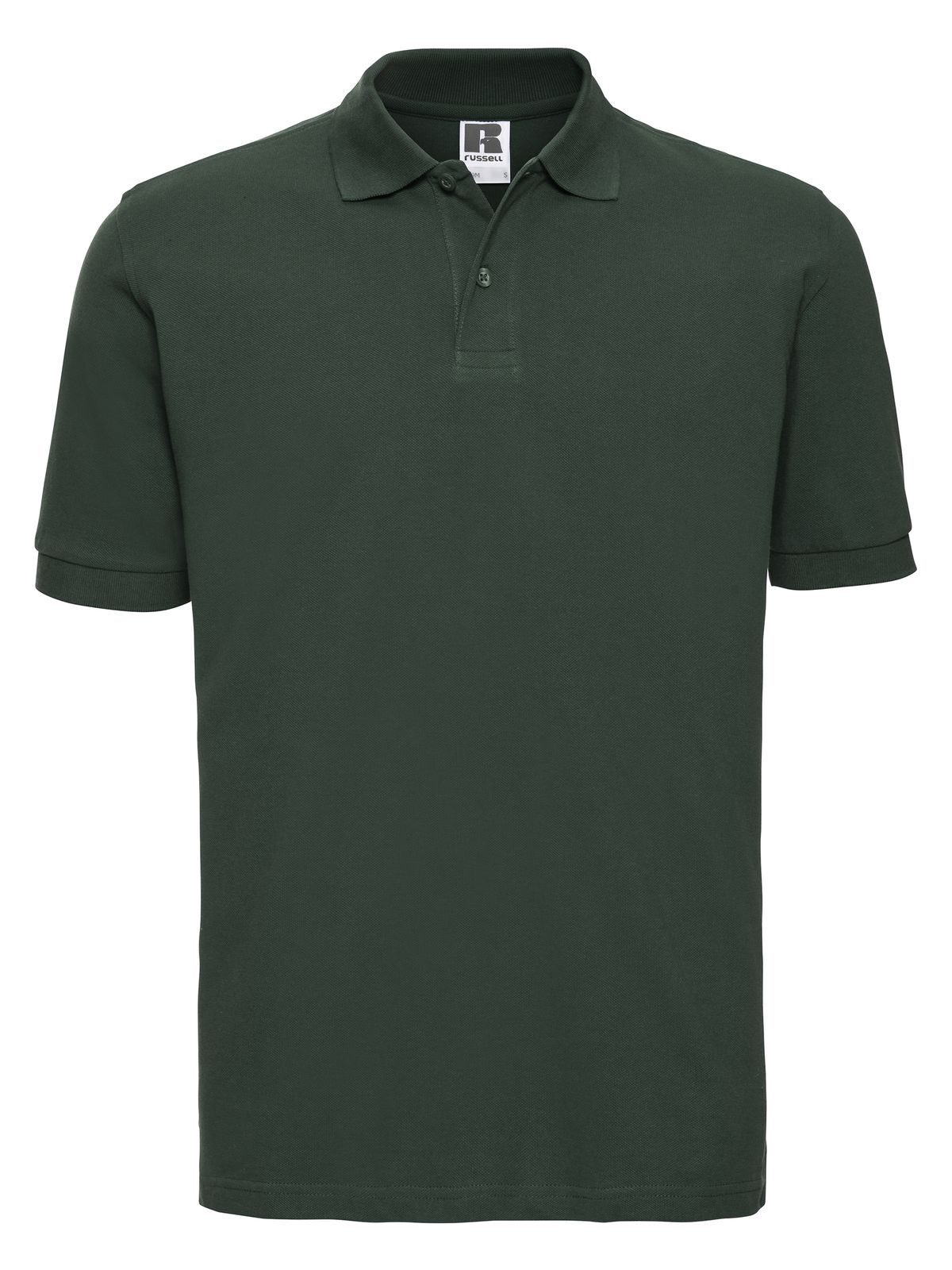 Men´s Classic Cotton Polo - 38 - Bottle Green