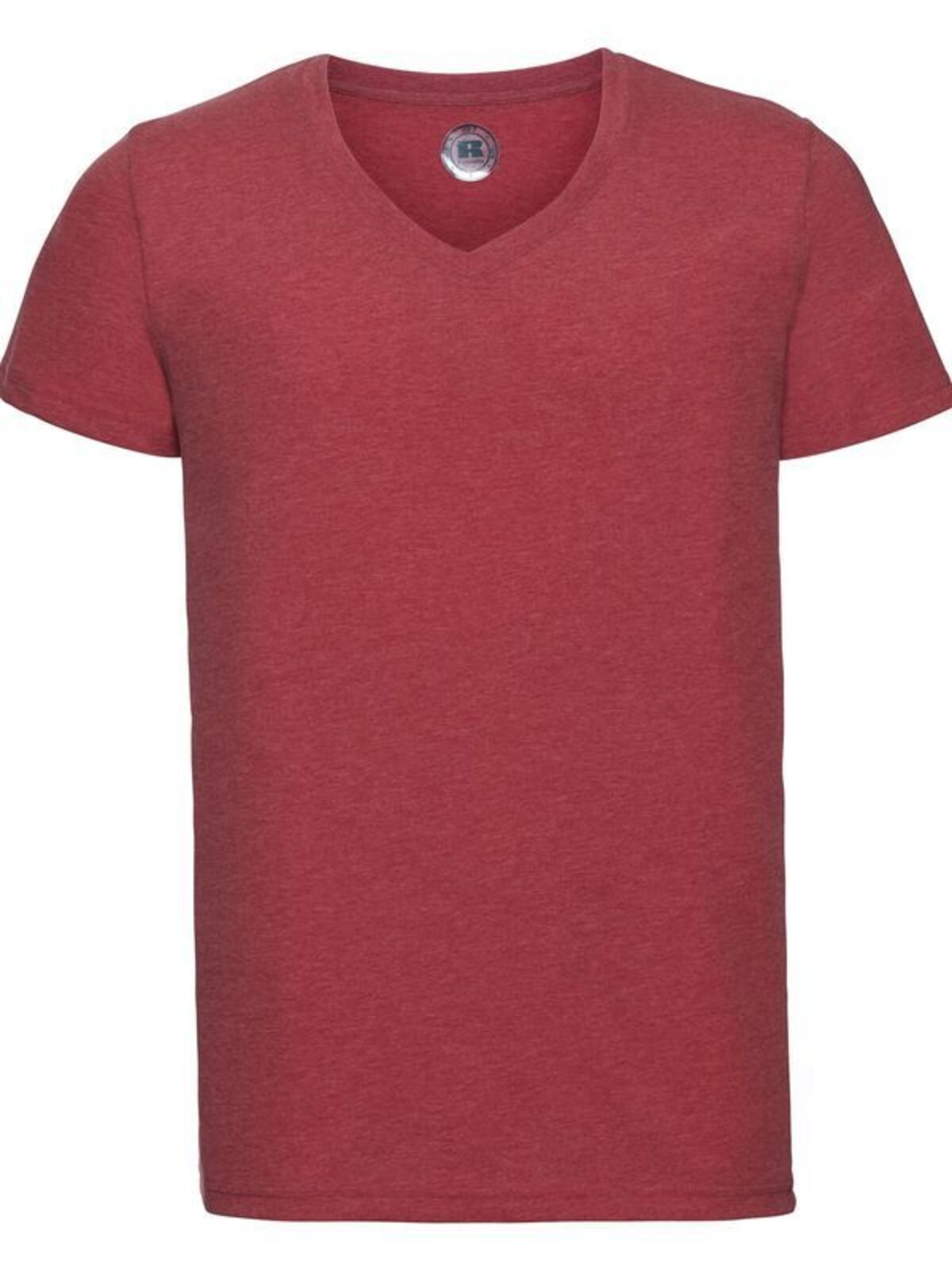 Men's V-Neck HD T - RM - Red Marl