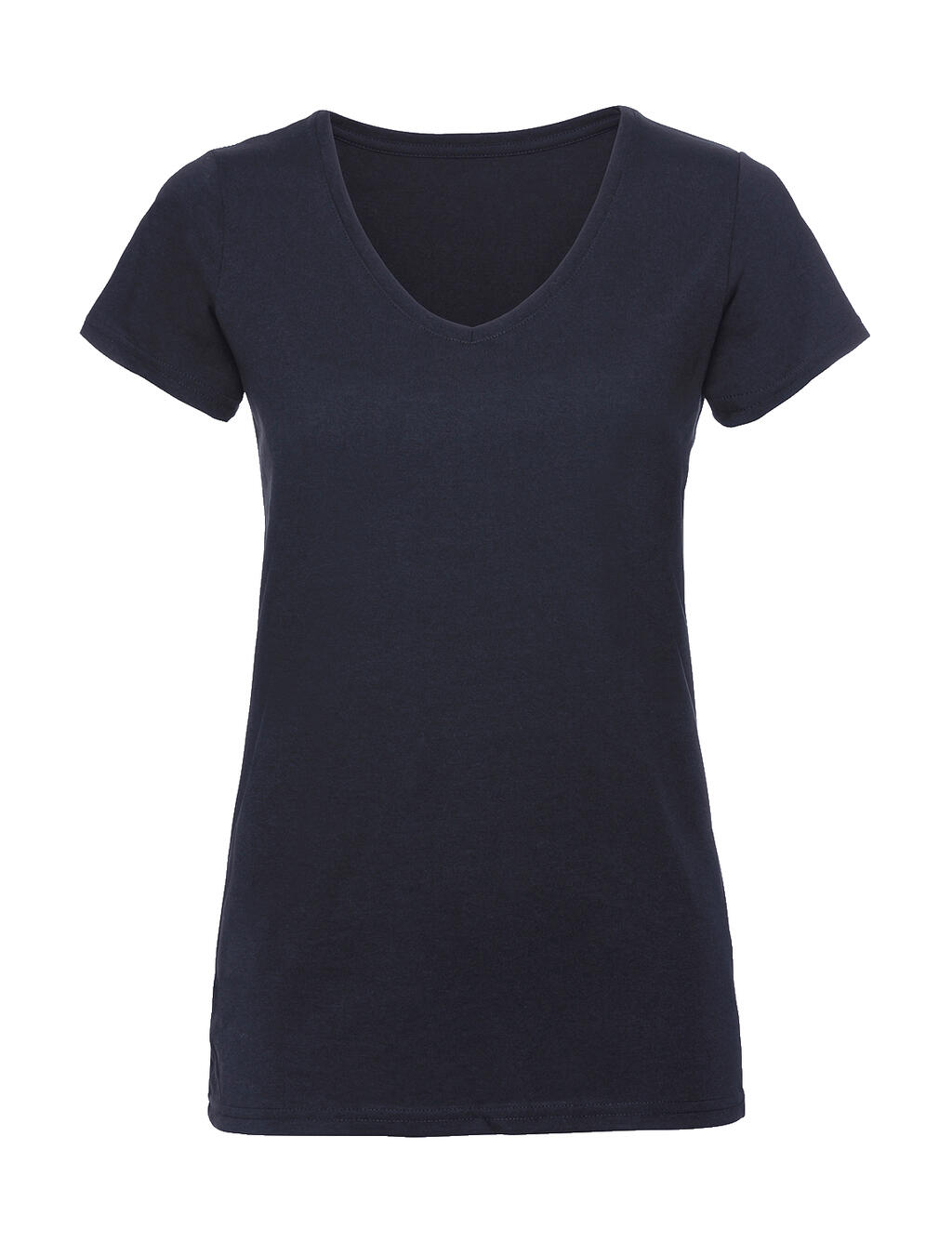 T-shirt donna HD scollo a V - French Navy