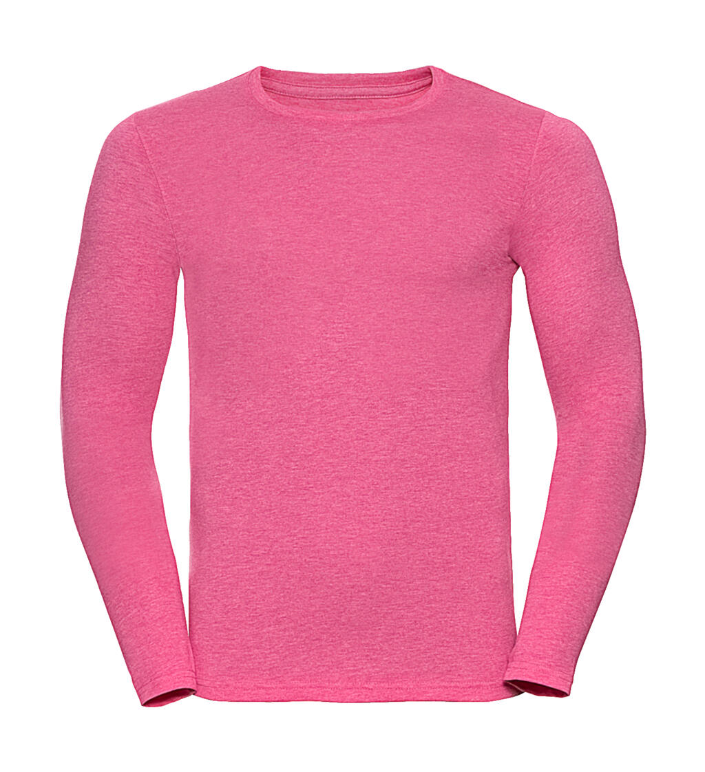 T-shirt uomo HD maniche lunghe - Pink Marl
