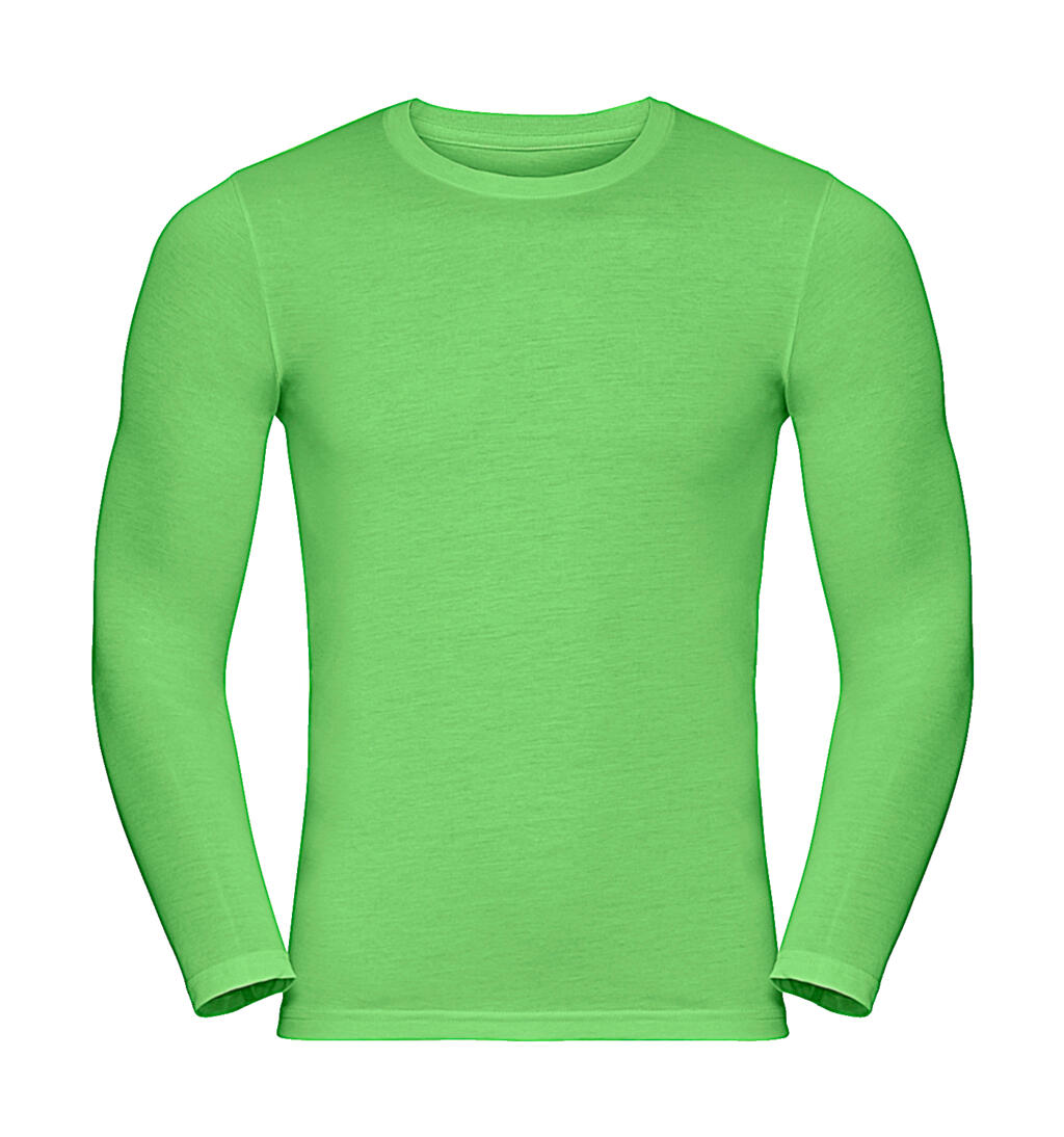 T-shirt uomo HD maniche lunghe - Green Marl