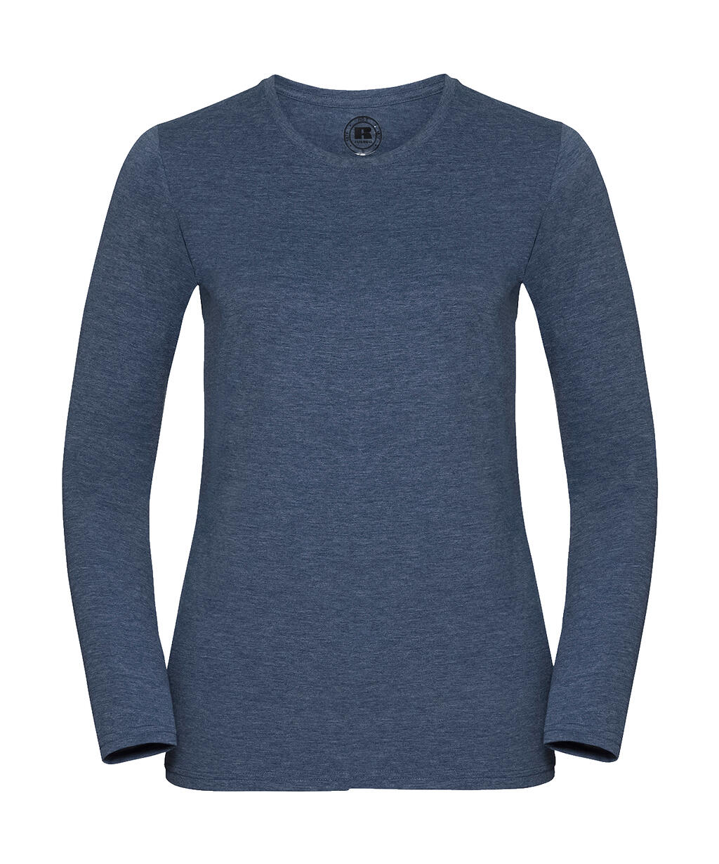 T-shirt donna HD maniche lunghe - Bright Navy Marl