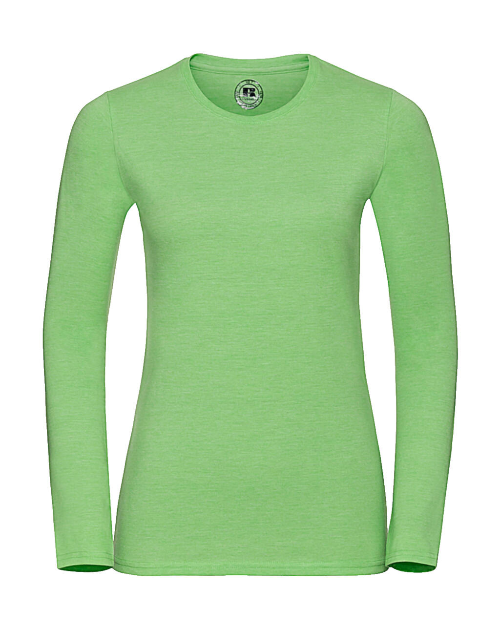 T-shirt donna HD maniche lunghe - Green Marl