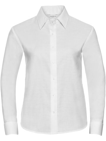 Camicia Oxford donna manica lunga - 30 - White