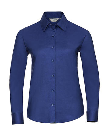Camicia Oxford donna manica lunga - ZT - Aztec Blue