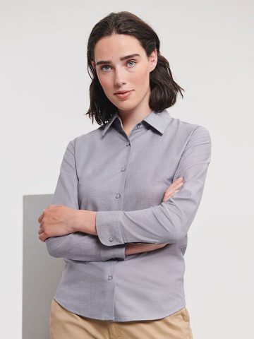 Camicia Oxford donna manica lunga - Camicia Oxford donna manica lunga