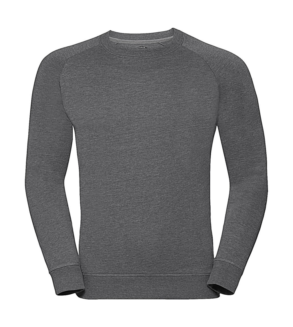 Felpa Uomo HD Raglan French Terry - GY - Grey Marl