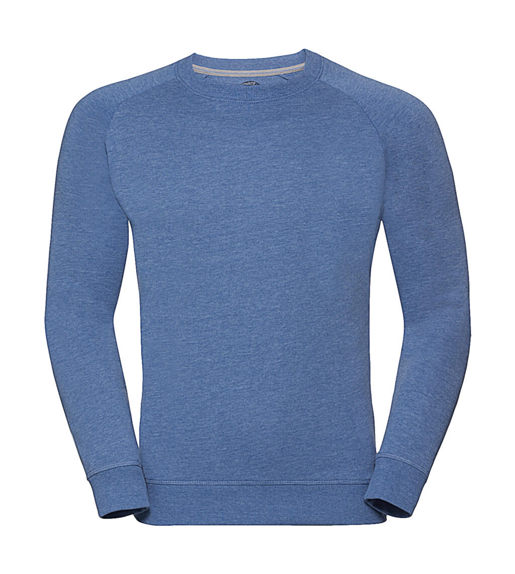 Felpa Uomo HD Raglan French Terry - M3 - Blue Marl