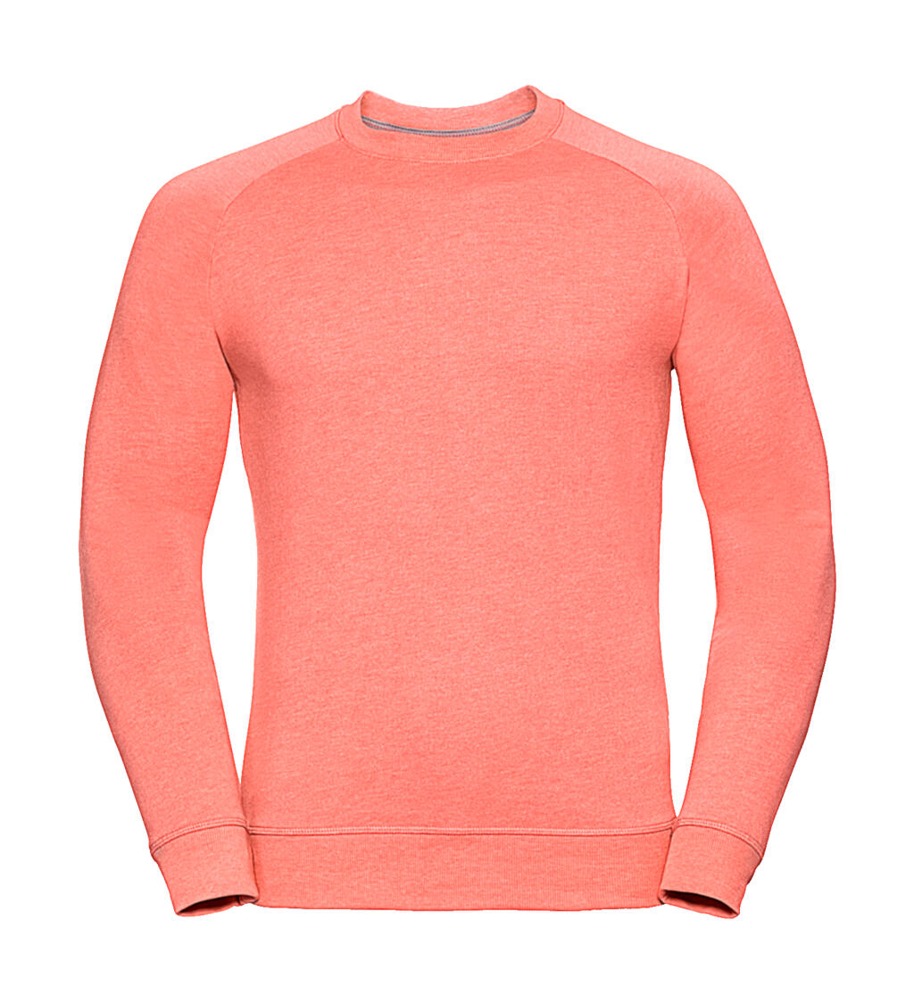 Felpa Uomo HD Raglan French Terry - 3C - Coral Marl