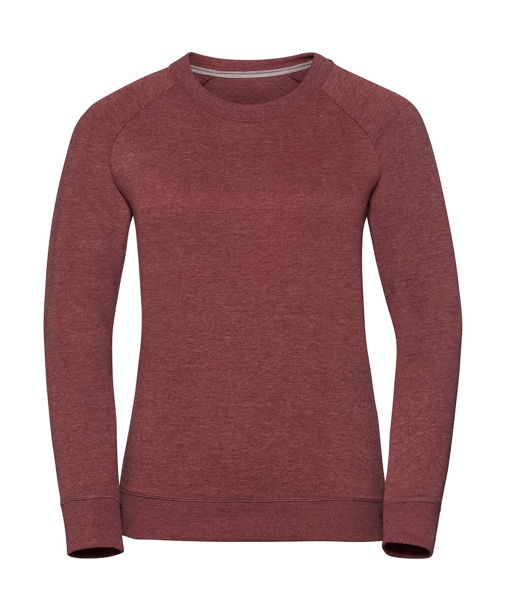 Felpa Donna HD Raglan French Terry - Maroon Marl