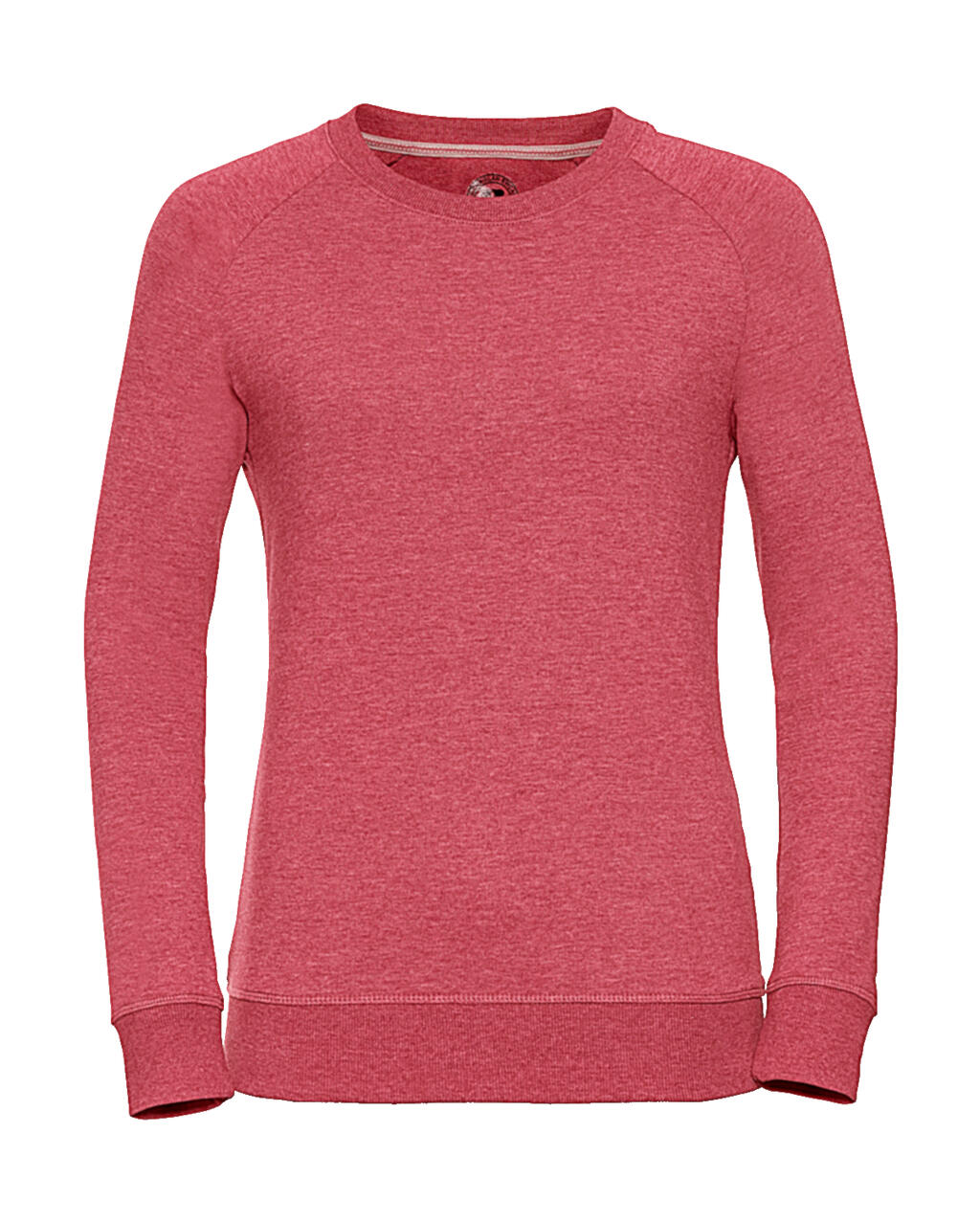 Felpa Donna HD Raglan French Terry - RM - Red Marl