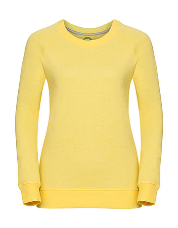HD Felpa Donna French Terry - 2Y - Yellow Marl