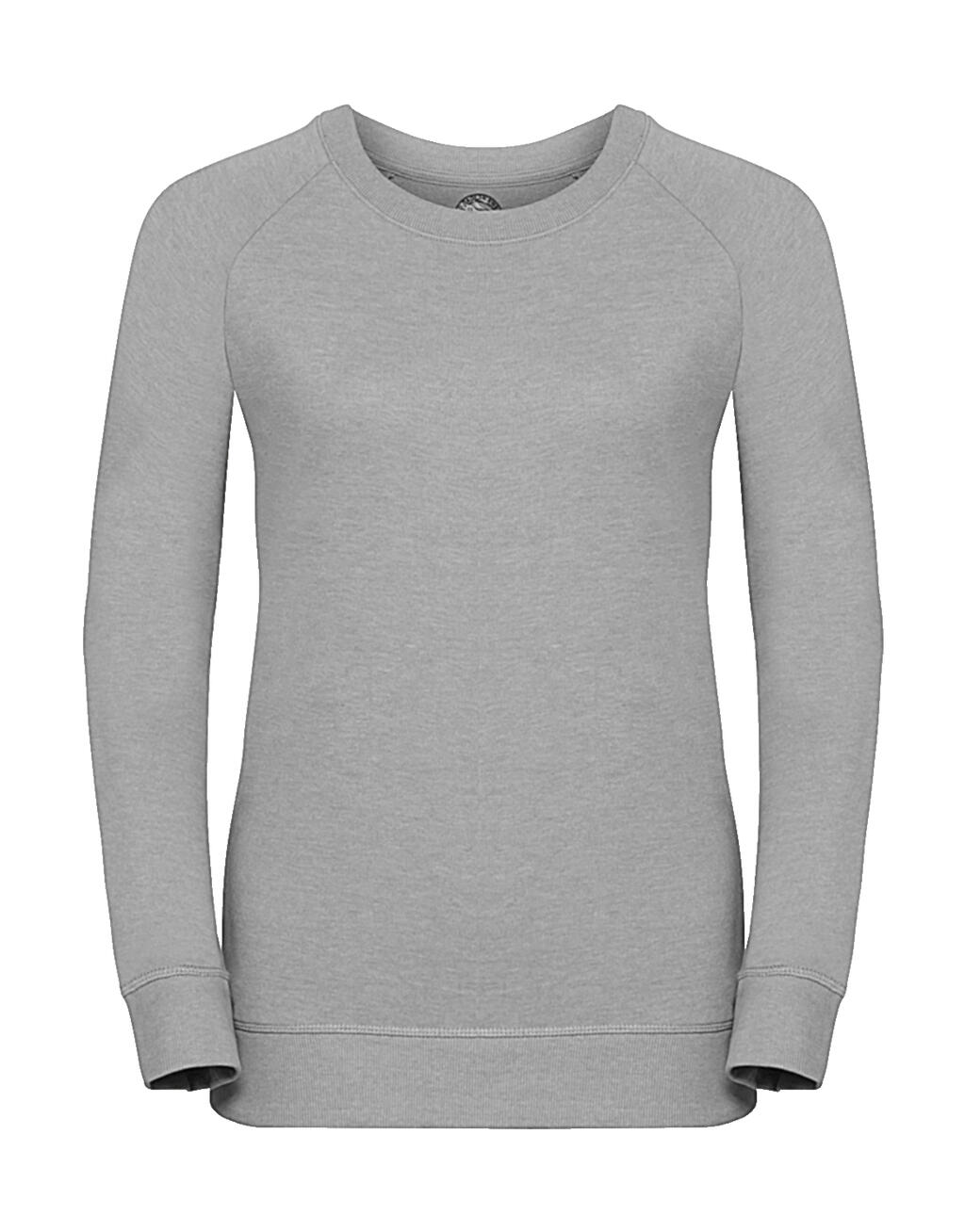 Felpa Donna HD Raglan French Terry - S7 - Silver Marl