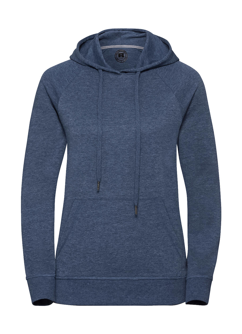 Felpa Donna con cappuccio HD Fench Terry - Bright Navy Marl