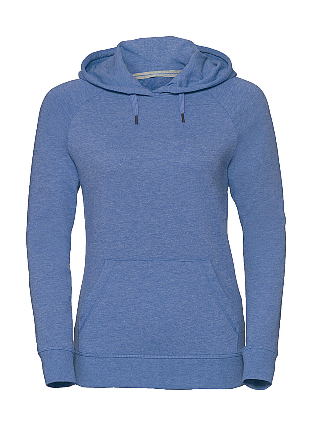 Felpa Donna con cappuccio HD Fench Terry - Blue Marl