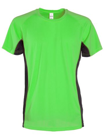 Air Tee - GRFLB - GREEN FLUO-BLACK