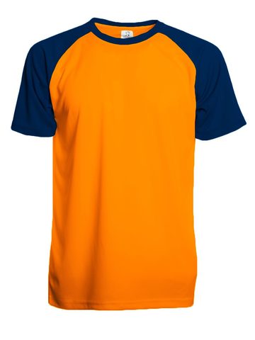 Run T Ultra Trail - OFNY - ORANGE FLUO-NAVY