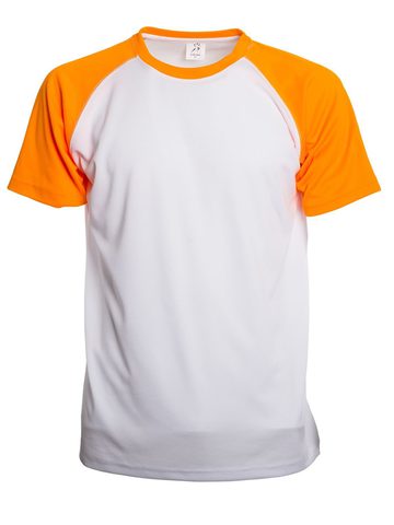 Run T Ultra Trail - WHOF - WHITE-ORGANGE FLUO