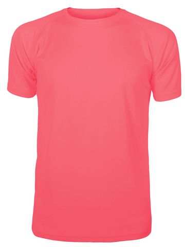 T-Shirt Running - PIFL - PINK FLUO