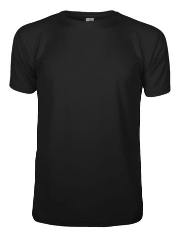T-Shirt Running - BK-BLACK