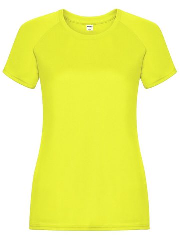 T-Shirt Running Women - YEFL-FLUO YELLOW