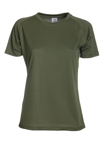 T-Shirt Running Women - OL-OLIVE