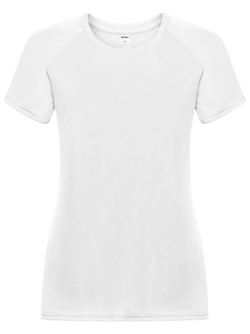 T-Shirt Running Women - WH-WHITE