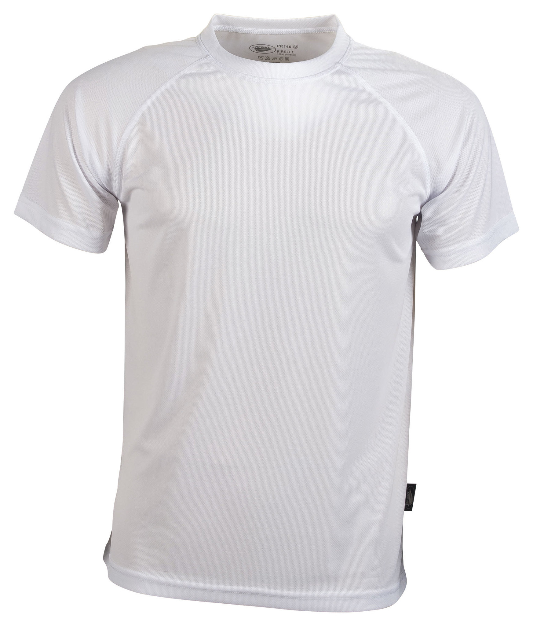 Firstee Maglia Sport G/C M/C 100% Pol. 140 gr/m2 Atoll S - WH - White