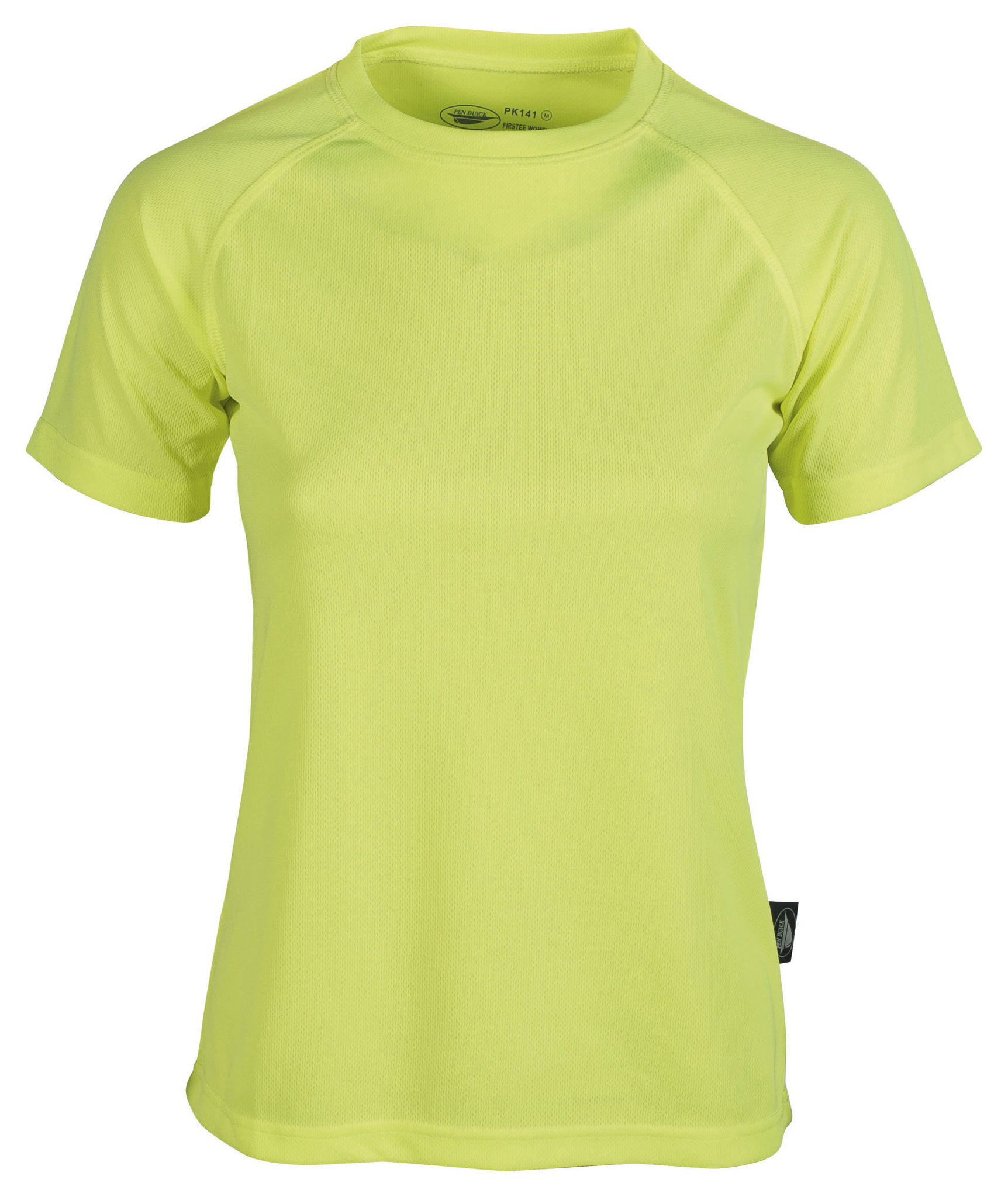 Firstee Donna Maglia Sport G/C M/C 100% Pol. 140gr Atoll XS - GR - Fluorescent Green