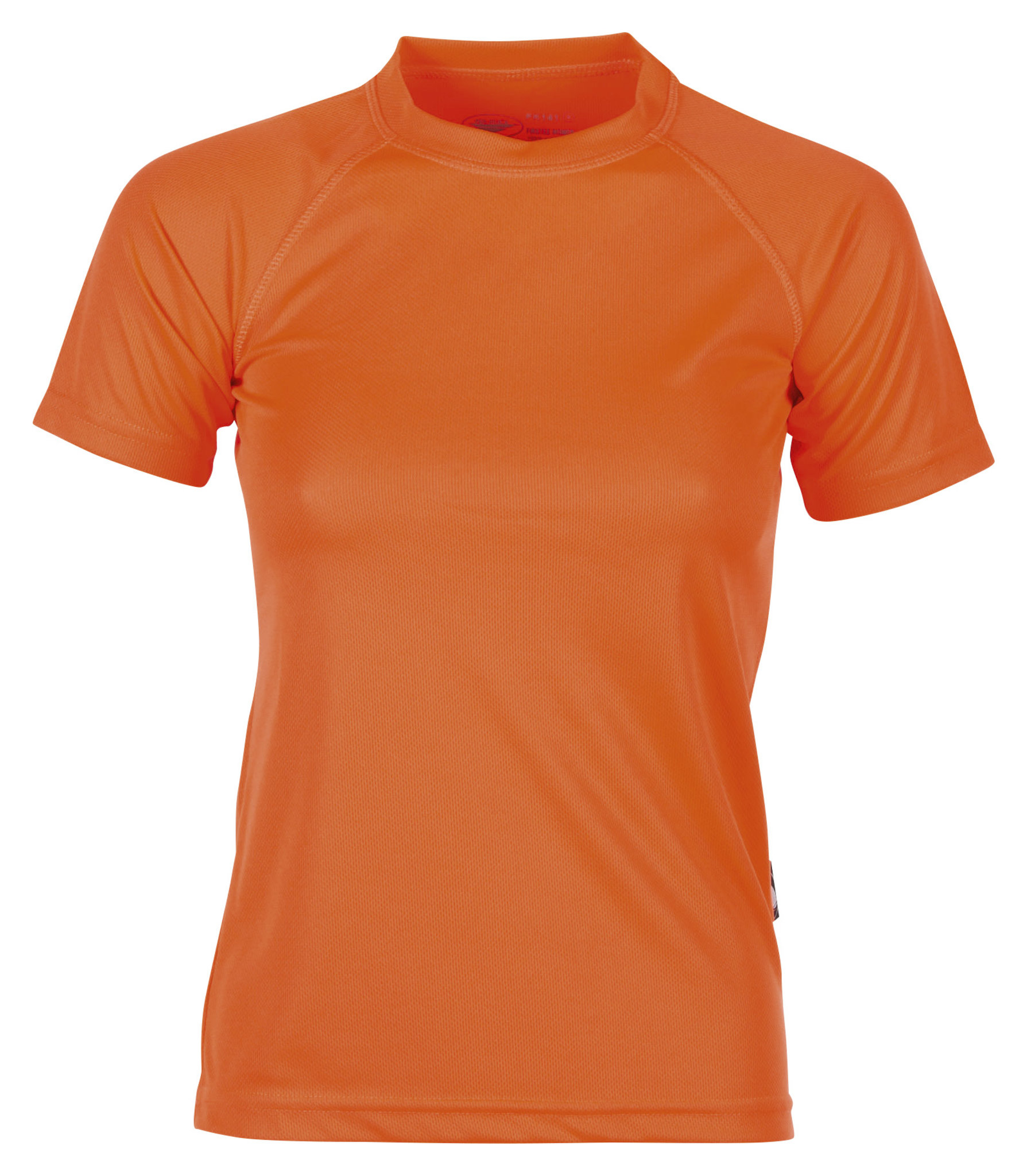 Firstee Donna Maglia Sport G/C M/C 100% Pol. 140gr Atoll XS - OR - Fluorescent Orange