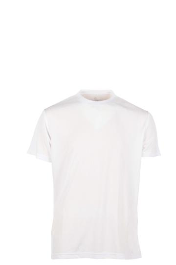 Maglia sport girocollo manica corta - WH - White
