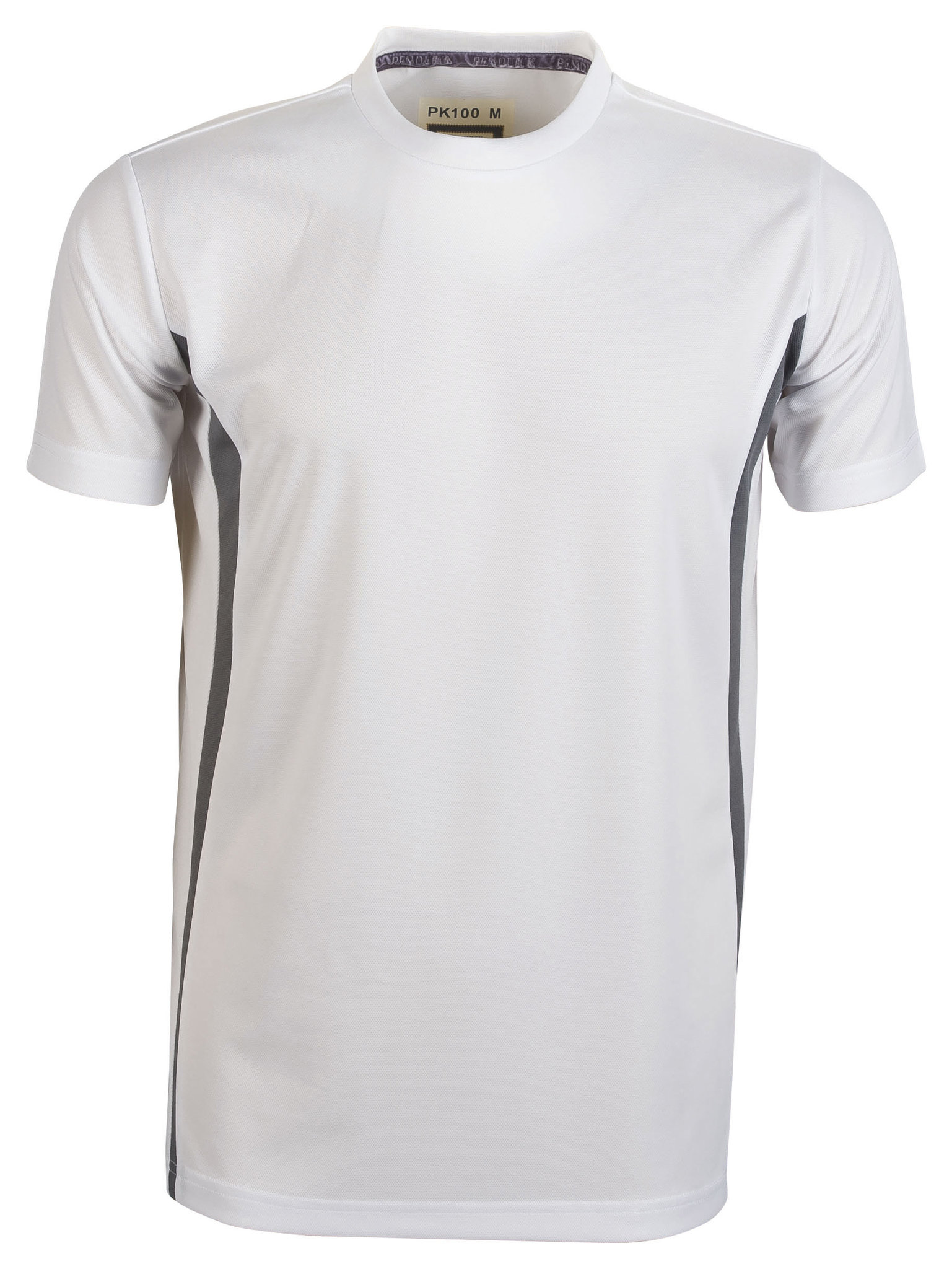 Sport Tee Maglia Contrast M/C 100% Poly 140 gr/m2 Azure/White S - WH - White