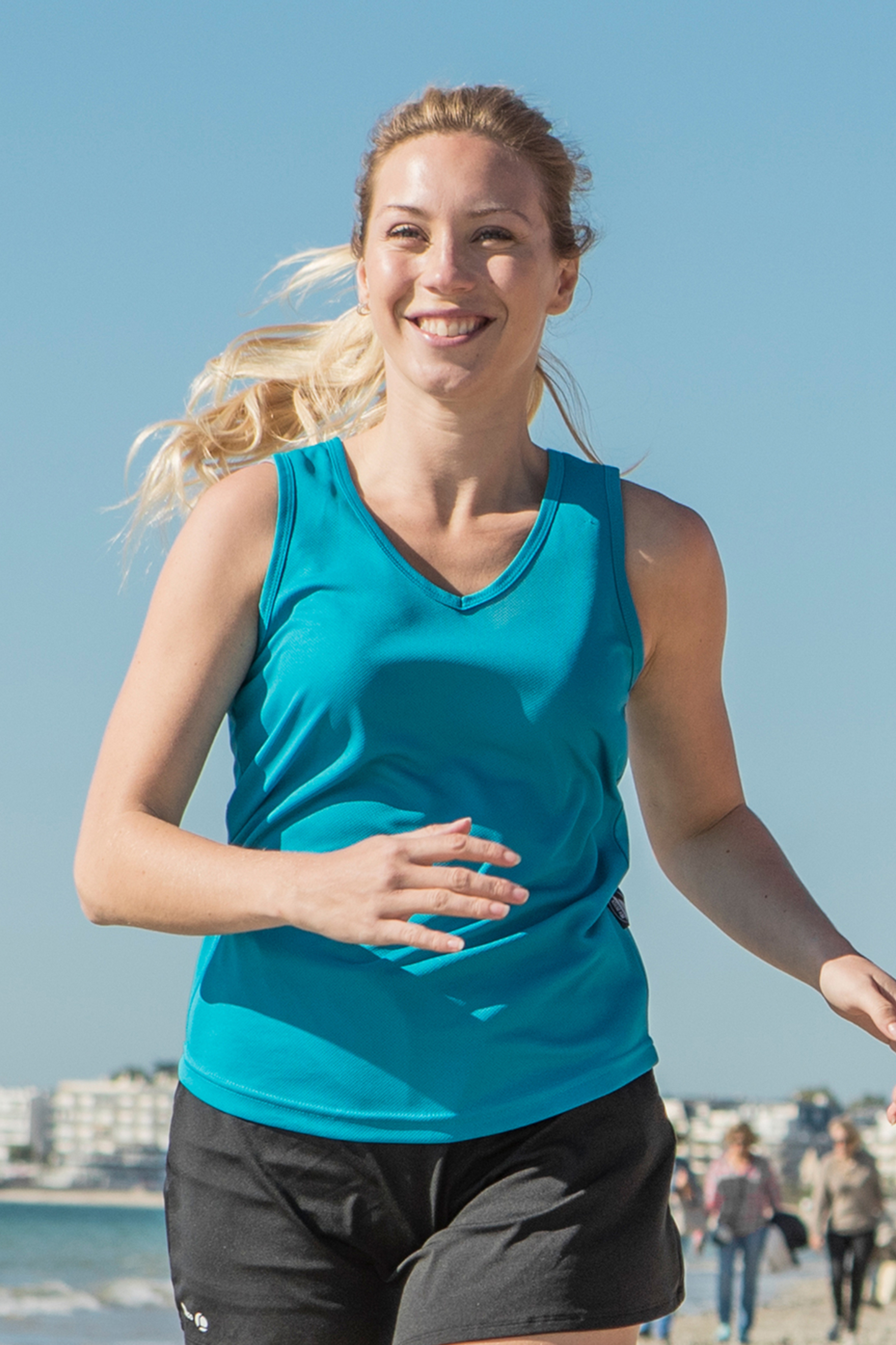 Firstop Canottiera Sport Donna C/V 100% Pol. 140gr Atoll S