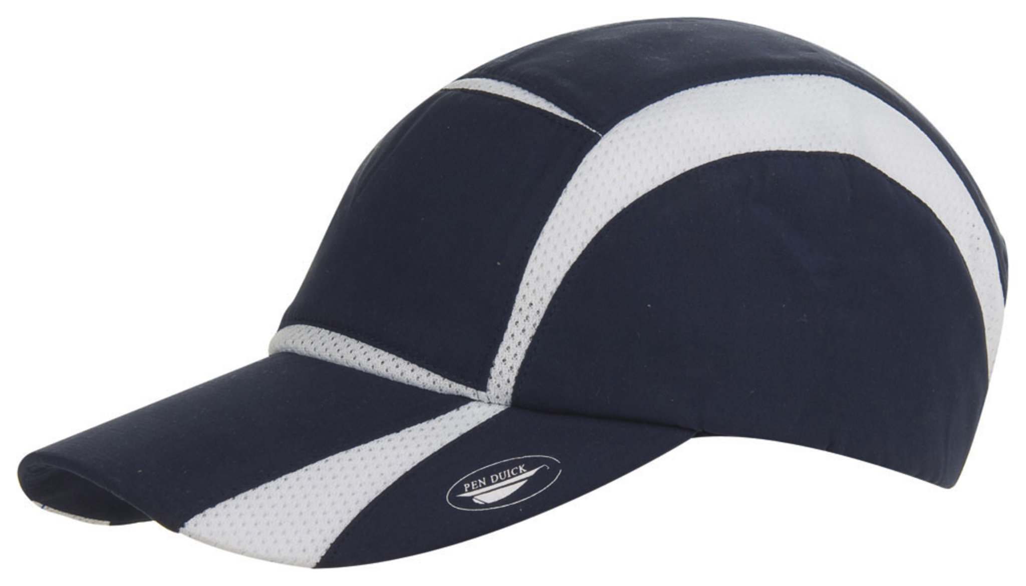 Sport Cap 100% Pol Traspirante Black/Grey - NY - Navy