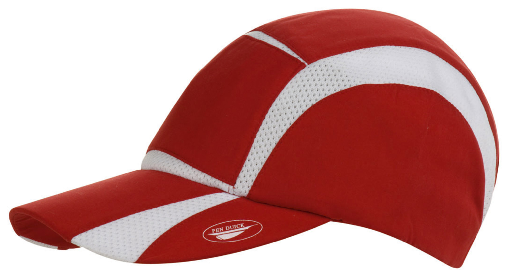 Sport Cap 100% Pol Traspirante Black/Grey - RD - Bright Red