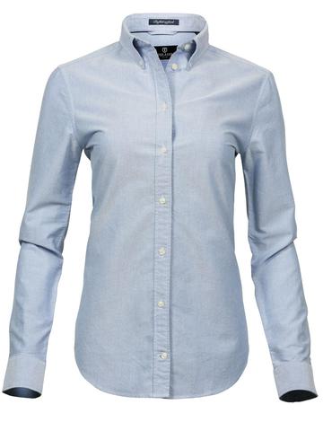 Ladies Perfect Oxford Shirt - LIGHT BLUE