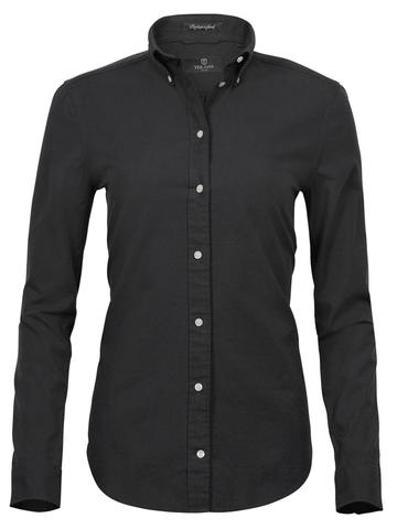 Ladies Perfect Oxford Shirt - 002 - Black