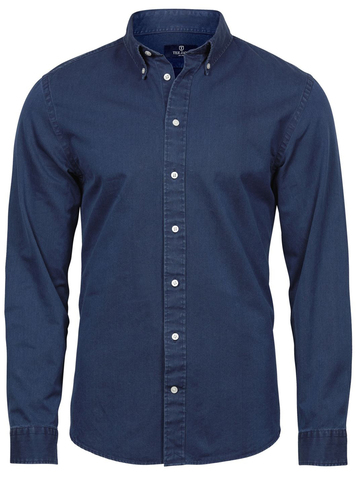 Casual Twill Shirt - 011 - INDIGO