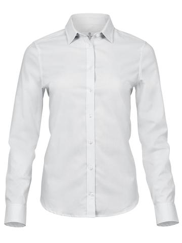 Ladies Stretch Luxury Shirt - 001 - white