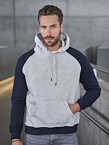 Two-Tone Hooded Sweatshirt - Two-Tone Hooded Sweatshirt