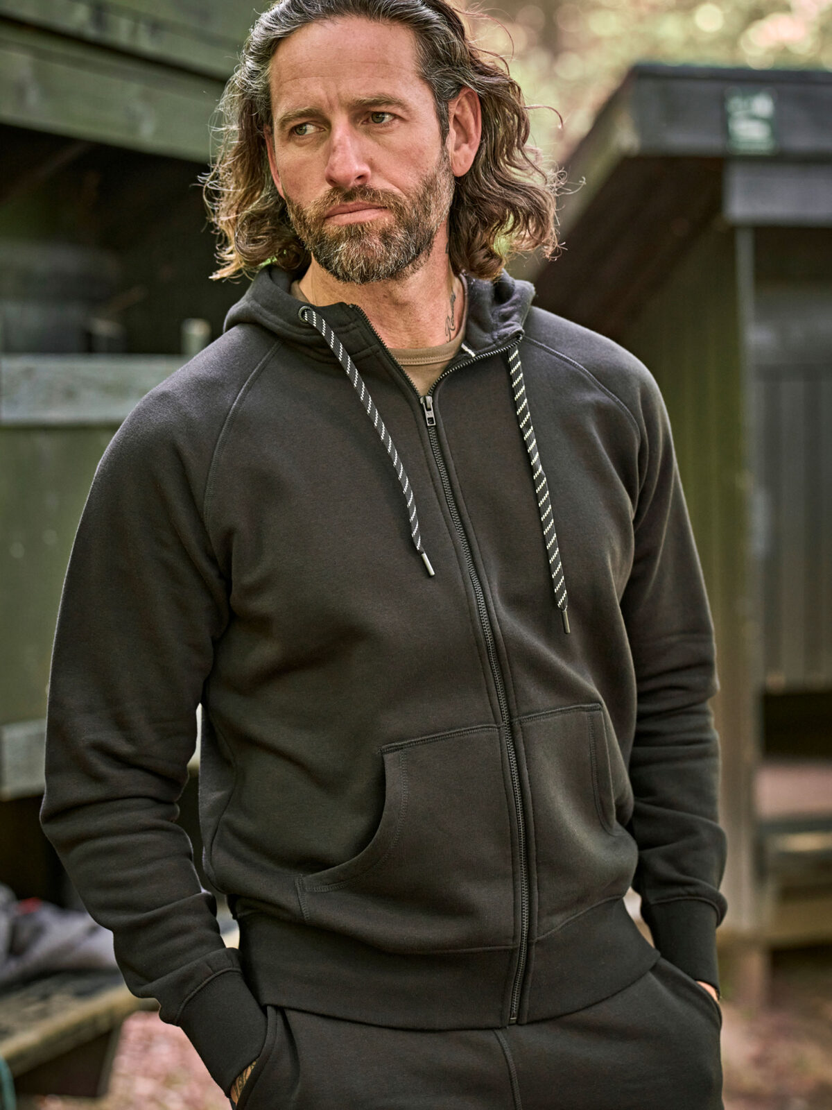 Men´s Fashion Full Zip Hood