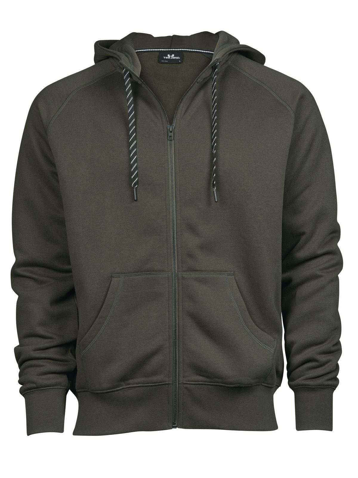 Men´s Fashion Full Zip Hood - 058 - Deep Green