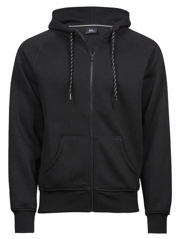 Fashion Full Zip Hood - 002 - Black