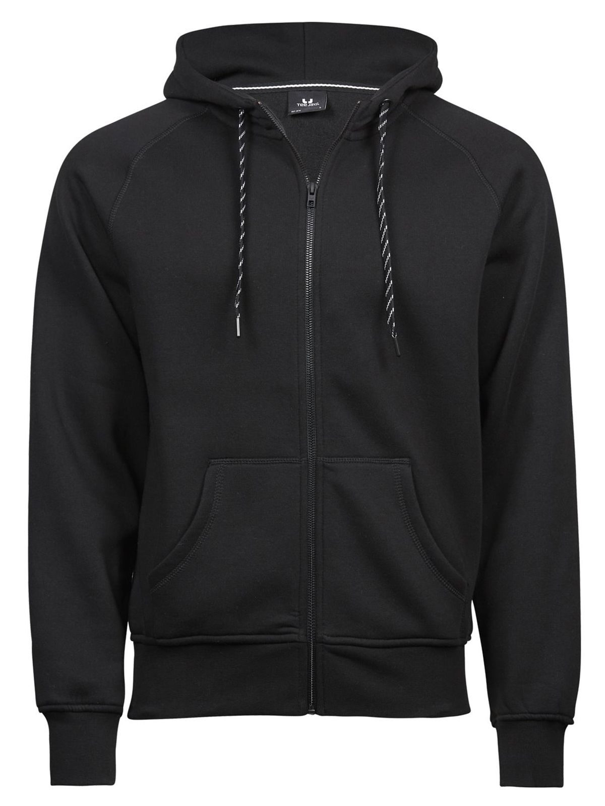 Men´s Fashion Full Zip Hood - 002 - Black