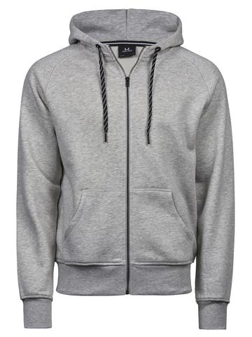 Fashion Full Zip Hood - 007 - Heather Grey