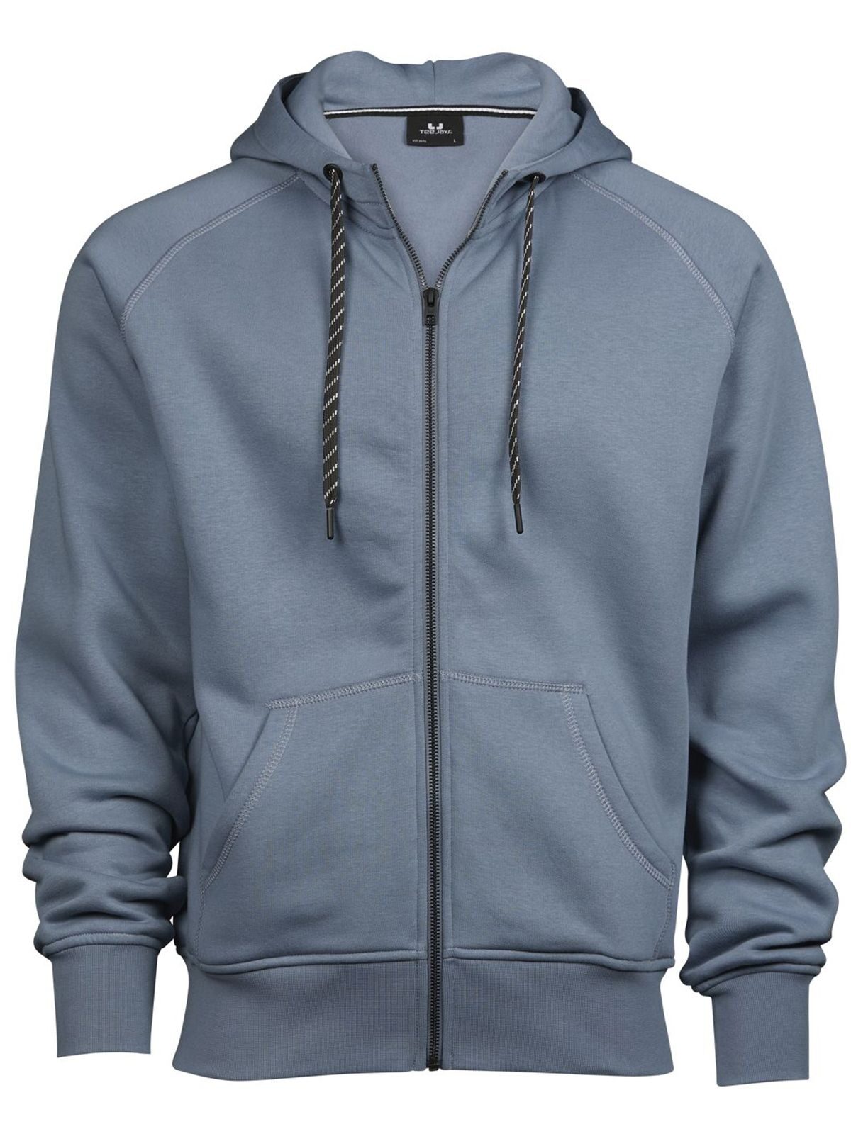 Men´s Fashion Full Zip Hood - 008 - Flint Stone
