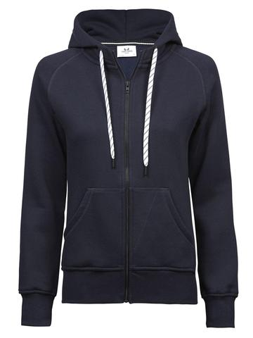 Ladies Fashion Full Zip Hood - 003 - NAVY