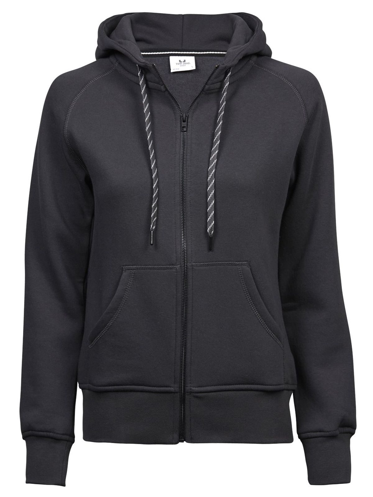 Women´s Fashion Full Zip Hood - 005 - Dark Grey
