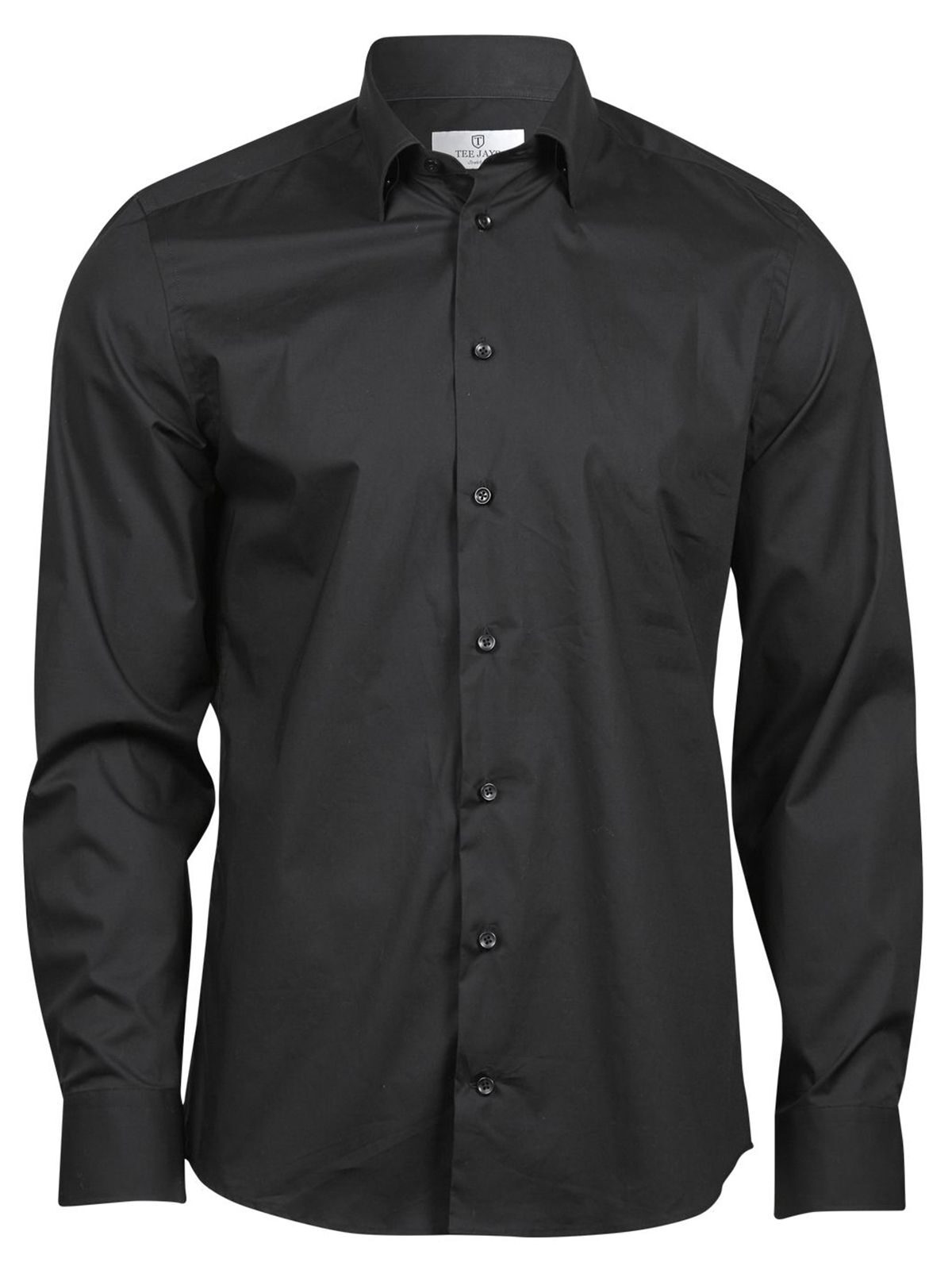 Stretch Luxury Shirt - 002 - Black