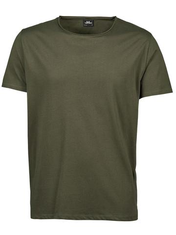 Raw Egde Tee - 006 - Olive